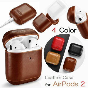󂠂 iCARER IAP031/018 Abv AirPods GA|bY 2p {v re[WU[ AirPods2 یP[X Zbg܂܏[d\ gѕ֗ CWP[^[ LED w EAEȂ GA|bYP[X