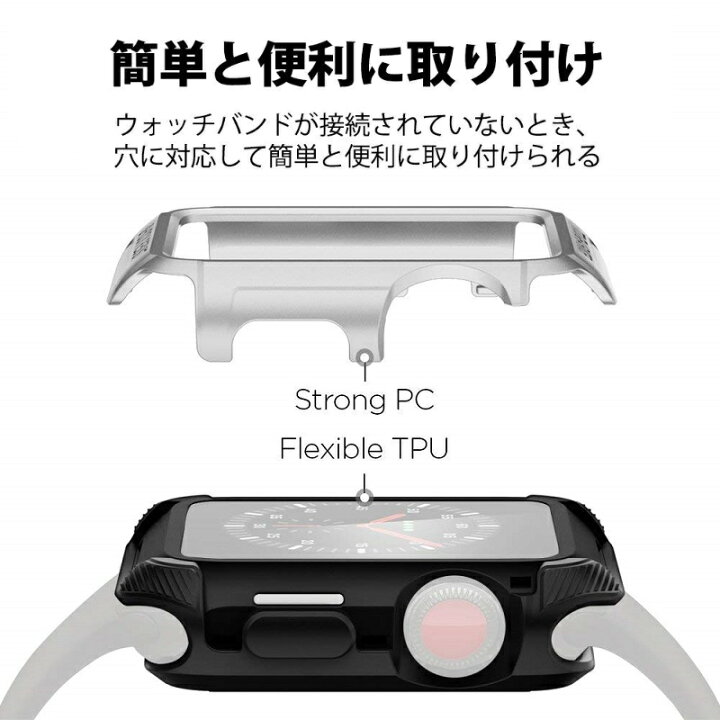 楽天市場】Apple Watch アップルウォッチ 38mm/42mmサイズ選択 ケース  