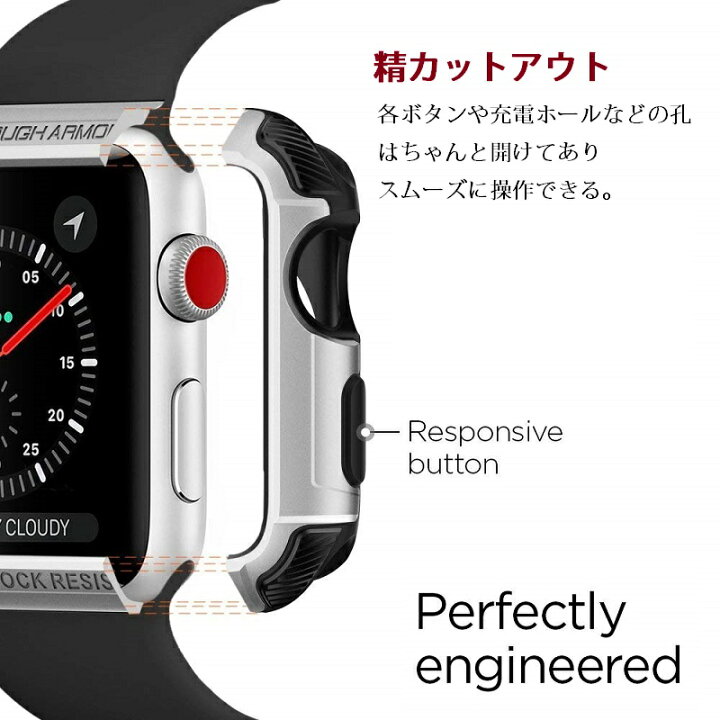楽天市場】Apple Watch アップルウォッチ 38mm/42mmサイズ選択 ケース 