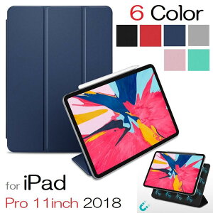 󂠂 iPad Pro 11C` 2018N PUv Smart Folio P[X X}[g Jo[@O܂ I[gX[v@\ PUU[ Jo[ }Olbgz ^(ubNAO[AlCr[A O[Ab