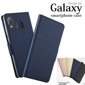 Galaxy A52 5G/A41 SC-41A/S20+/S20/A7/A30/A32/A20/A21/A22 5G/A23/S10/S10 Plus/Note10+ 選択 手帳型 PUレザー＋TPU フリップ 保護ケース カード入れ付 スタンド機能 マグネット付 スキンPU(ブラック、ネイビー、ゴールド、ローズゴールド)4色選択