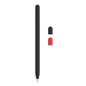 Apple Pencil Pro ��2����/��1����p�I�� �V���R�� �y���V���J�o�[ �ی�P�[�X �A�b�v���y���V�� �ی�J�o�[ ���^ �y�� �ِF�L���b�v�t ��2����[�d�Ή� (�u���b�N�A�z���C�g�A�u���[�A�A�{�J�h