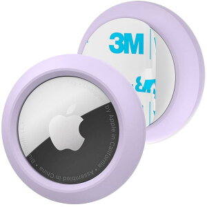 Apple AirTag GA^Op 3M ͔S dPC VRz_[ P[X VR Jo[Compatible with Apple AirTag GA^O ANZT[ Vv iubNAlCr[AO[AO[Ap