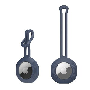 Apple AirTag �G�A�^�O �X�����O �P�[�X �V���R�� �J�o�[Compatible with Apple AirTag �P�[�X �G�A�^�O �A�N�Z�T���[ �X�g���b�v �V���v�� �V���v���@�Ђ���� �i�u���b�N�A�l�C�r�[�A�O���[���A�u���[