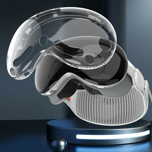 �A�b�v�� VR Vision Pro �{�̑O�J�o�[ TPU �L���b�v ����A������A�L�Y�h�~�@�E���ȒP ���� �ʋC�@�i�N���A�A�u���b�N�j 2�F�I��