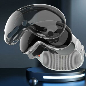 �A�b�v�� VR Vision Pro �{�̑O�J�o�[ TPU �L���b�v ����A������A�L�Y�h�~�@�E���ȒP ���� �ʋC�@�i�N���A�A�u���b�N�j 2�F�I��