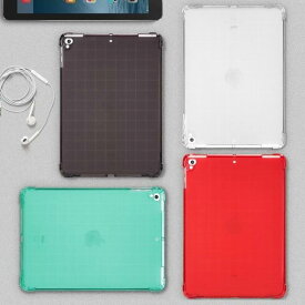 NEW iPad 9.7インチ 2017/2018年モデル(第5/6世代)/iPad Pro 9.7インチ(2016年)/iPad Air/Air2通用/Pro10.5inch/Air3 2019/iPad mini/2/3/4/MINI5選択 TPU ソフト バックカバー TPUケース シリコン 四角衝撃防止 マットタイプ(ホワイト ブラック グリーン レッド)4カラー選択