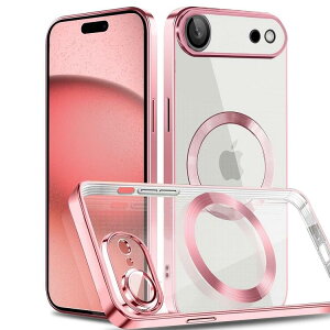 iPhone 17/17 Air/17 Pro/17 Pro MaxI TPU \tg obNJo[ MagSafe[dΉ op[ Ռz h~ iPhoneP[X ACtHJo[ JYی (ubNAlCr[Au[AO[