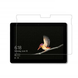 送料無料 Microsoft Surface Go 2/Go 3/Go 4対応 強化ガラス 液晶フィルム 保護シート フィルム 高透過性 耐衝撃 硬度9H 極薄0.26mm ラウンドエッジ加工 指紋付着、汚れ防止 飛散防止 気泡ゼロ 取り付け簡単