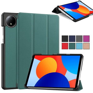 Redmi Pad SE 8.7C`p PUv X}[g Jo[ P[X O܂ X^h@\ x@\Ή(ubNAlCr[Au[AO[A_[NO[Ap[vAbhA[YS[h) 8