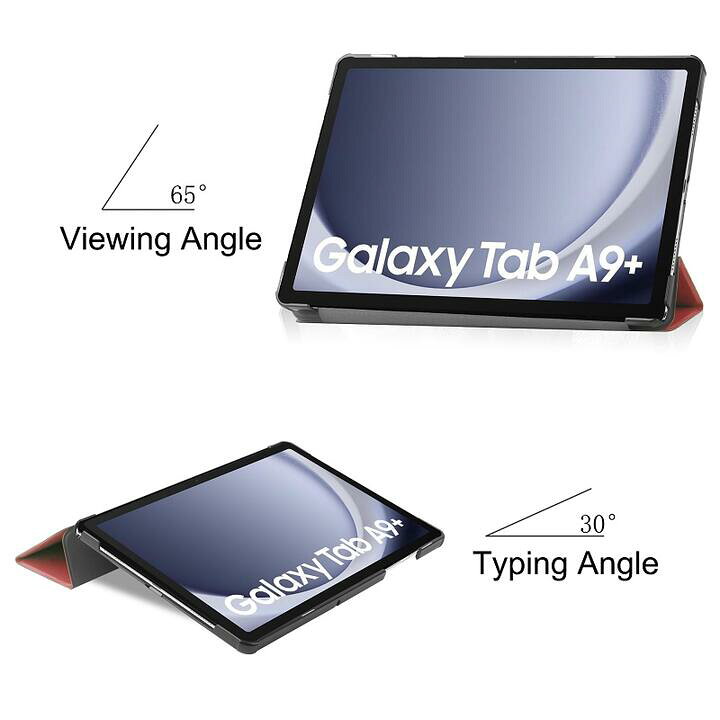 楽天市場】Galaxy Tab A9+/A9 Plus 11インチ用 PU革 スマート カバー 