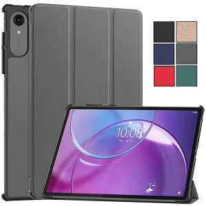Lenovo Idea Tab Pro Gen2 TB376FC/XiaoXin Pro GT13/Xiaoxin Pad Pro 13�C���`�Ή��@��I�� PU�v �X�}�[�g �J�o�[ �P�[�X �O�܂� �X�^���h�@�\ �����x���@�\ (�u���b�N�A�l�C�r�[�A�O���[�A���b�h�A�_�[�N�O��