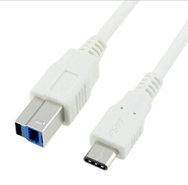 送料無料　USB-C/M to USB3.0 B/M プリンター ケーブル 1m/USB3.1 Type C - USB3.0 Type B ケーブル オス−オス for MacBook 12inch、ChromeBook Pixel