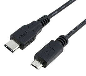 送料無料　USB Type C to USB2.0 Micro USB 変換ケーブル 1m/USB C-2.0 Micro 5P 充電&データケーブル オス−オス
