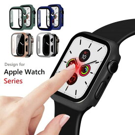 送料無料 Apple Watch アップルウォッチ 38mm/40mm/41mm/42mm/44mm/45mm/49mmサイズ選択 液晶全面保護カバー PCフレーム ケース カバー 保護ケース 耐衝撃性 脱着簡単 超簿 Appleウォッチ 4サイズに対応　5色選択