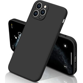 iphone11 Pro ケース シリコン 耐衝撃 アイフォン11Pro カバー さらさら手触り 傷付き防止 超軽量 マット質感 指紋防止 レンズ保護 ワイヤレス充電(黒)