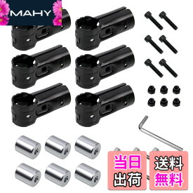 Jeyaic φ28イレクターパイプ用の車用ルーフキャリアバー用スペーシアパイプイレクターパイプアタッチメント。アルミ製アタッチメントで取り付け可能。アルミアタッチメントDIY製作で、車中泊、キャンプ、釣り、レジャーを快適に。NVANハイゼットカーゴなどに対応し、NS