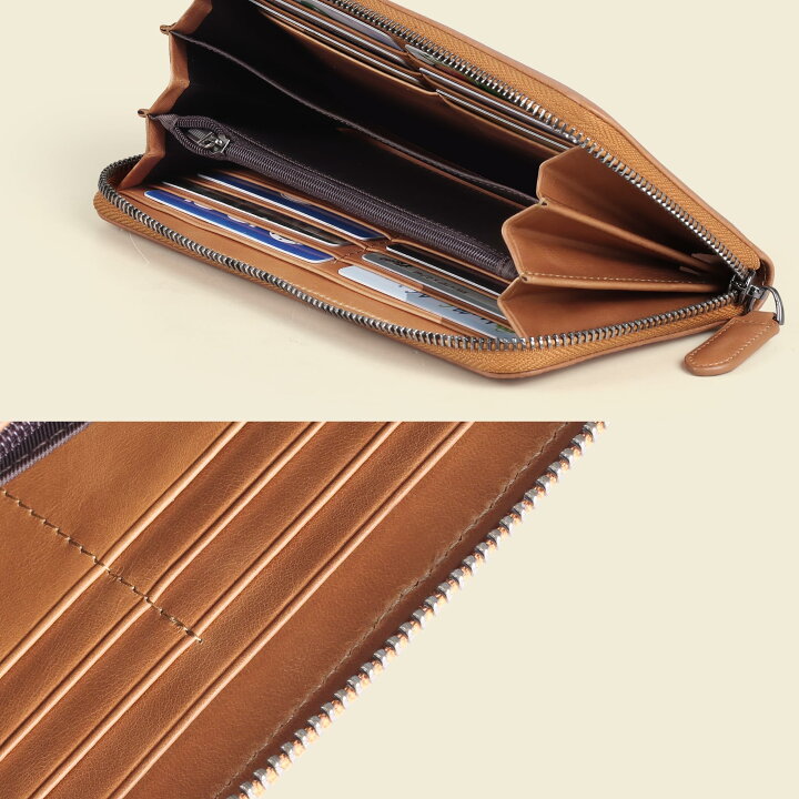 楽天市場】VISOUL 財布 キャメル : MAHY