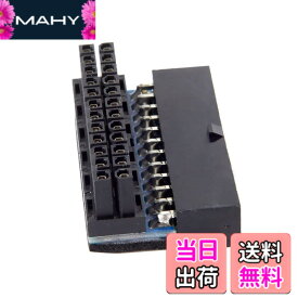【送料無料】Cablecc ATX24ピンメスから24ピンオス90度電源アダプターメインボードマザーボード（デスクトップ用）PC電源 ATX 24Pin Female to 24pin Male 90 Degree Power Adapter Mainboard Motherboard for Desktops PC Supply