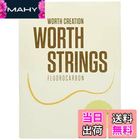 【送料無料】【Worth】 CM クリア フロロカーボン弦 セット