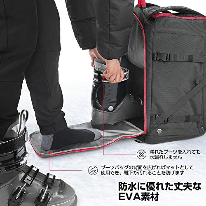 楽天市場】【送料無料】KEMIMOTO スキーケース スキーバッグ ブーツ 