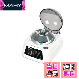 【送料無料】LACHOI 遠心機 卓上 小型 1000-10000RPM 遠心分離機 LCD 2種類ローター 8箇所&16箇所 相対遠心力5600xg 遠心機