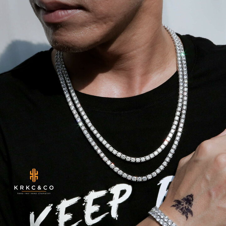 楽天市場】【送料無料】KRKC&CO テニスチェーン テニスネックレス 幅 