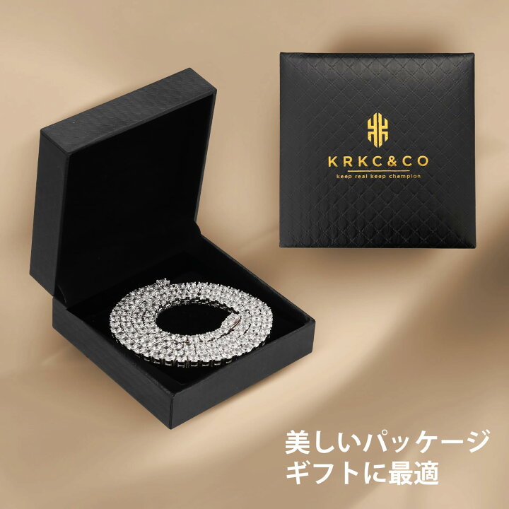 楽天市場】【送料無料】KRKC&CO テニスチェーン テニスネックレス 幅 