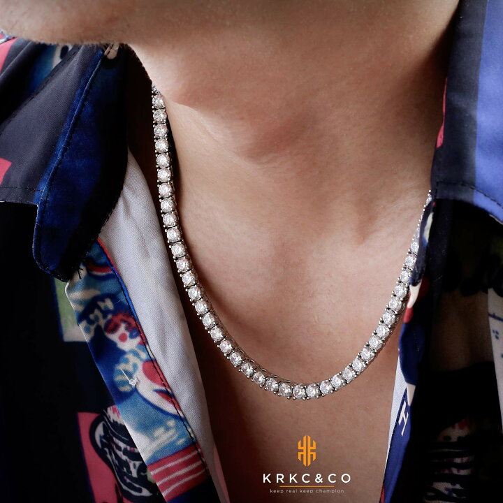 楽天市場】【送料無料】KRKC&CO テニスチェーン テニスネックレス 幅 