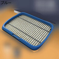 犬トイレトレー 2層デザイン ステンレスメッシュカバー付き 足を乾燥させ 中小型犬 2層 いたずら防止 ト…
