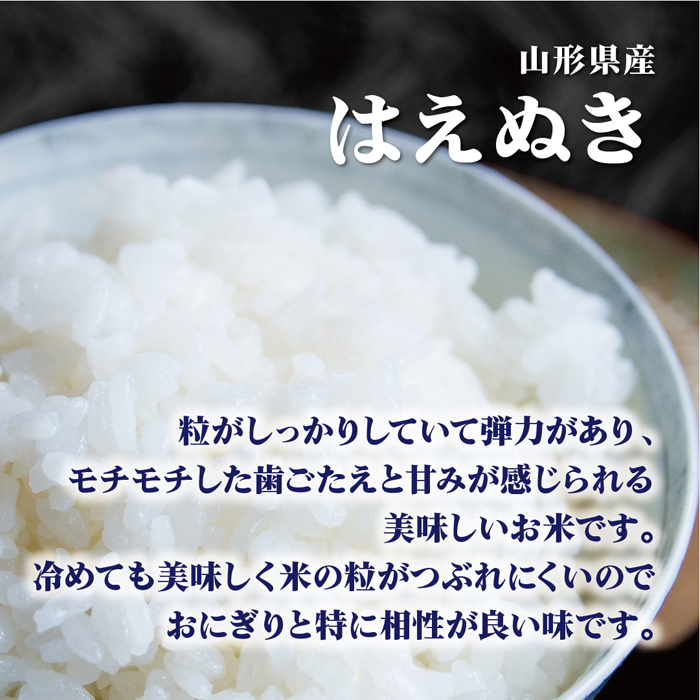 楽天市場】米 10kg 送料無料 白米 無洗米 はえぬき 5kg×2 令和五年産