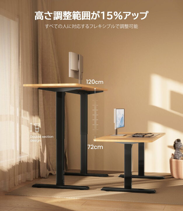 楽天市場】Maidesite 昇降デスク T1 Pro 電動 昇降式デスク パソコン 