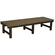 アルミス ANER-1860B 天板樹脂製アルミぬれ縁 濡れ縁 組立式 耐荷重150kg ♪