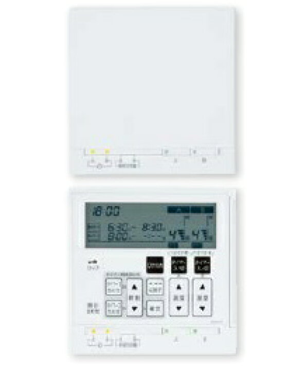 楽天市場】ノーリツ 床暖房用 リモコン 【RC-D802C N30】 2系統制御用 