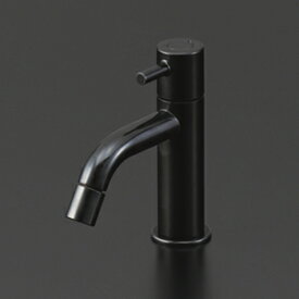 KVK　LFK612X-BK　立水栓(単水栓) 黒クロムめっき 洗面水栓