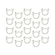 カクダイ/GAONA/ガオナ GA-LC037 水栓金具 洗濯機用給水ホース0.8m(20個) 受注生産 § 受注生産 [§]