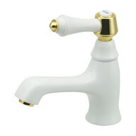 水栓金具 カクダイ　716-285-13　立水栓 ホワイト
