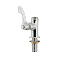 水栓金具 カクダイ　724-795-13QR　厨房用左ハンドル立形自在水栓本体 [□]