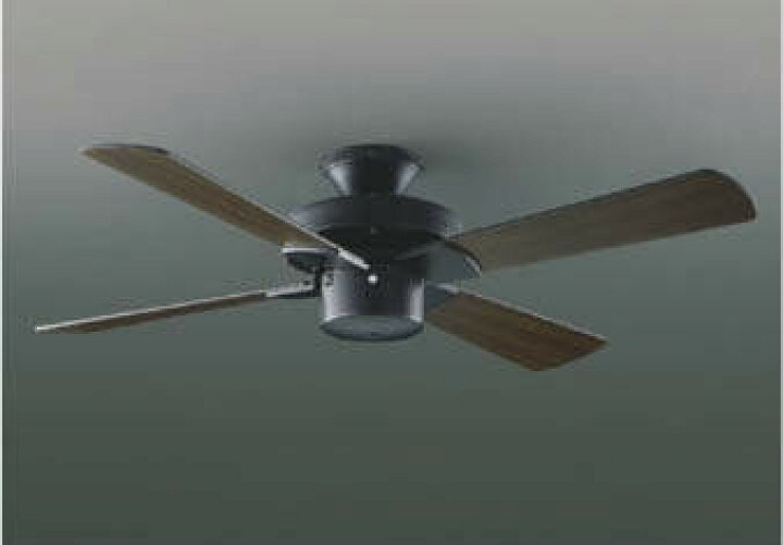 コイズミ照明 AM47470E Combination Fan S-シリーズ ビンテージタイプ インテリアファン本体(モーター＋羽根) 組み合わせタイプ（リモコン付） 電気工事不要 照明器具 インテリアファン