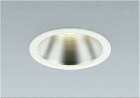 コイズミ照明　AD43343L　M形ダウンライト ON-OFFタイプ 白熱球100W相当 LED一体型 電球色 防雨型 埋込穴φ125 ホワイト 広角