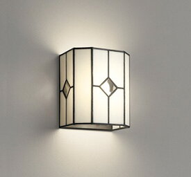 オーデリック　OB255161LDR(ランプ別梱)　和風照明 ブラケットライト LEDランプ 非調光 電球色 ステンドグラス