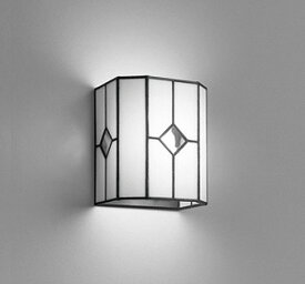 オーデリック　OB255161WDR(ランプ別梱)　和風照明 ブラケットライト LEDランプ 非調光 温白色 ステンドグラス