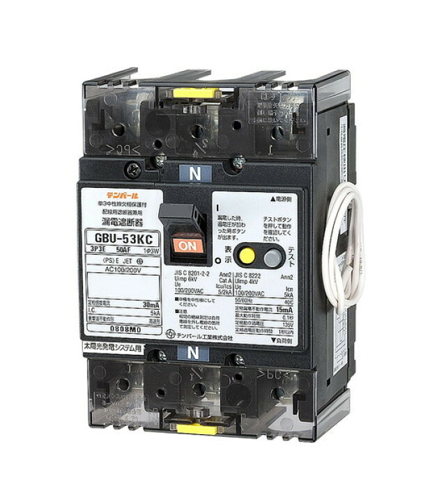 2669円 超特価SALE開催! テンパール工業 Eシリーズ 経済タイプ 漏電遮断器 OC付 20A 30mA 33EC2030 2669円 超特価SALE開催! テンパール工業 Eシリーズ 経済タイプ 漏電遮断器 OC付 20A 30mA 33EC2030