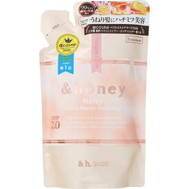 ＆honey Melty モイストリペアヘアトリートメント2.0 詰替え　スウィートローズハニーの香り 350g【アンドハニー】