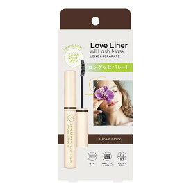 【メール便（300円）対応　1～4個まで】【msh】Love Liner(ラブ・ライナー)オールラッシュマスク　ロング＆セパレート ブラウンブラック 6.5g