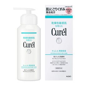 【花王】キュレル　潤浸保湿　泡ジェル洗顔料（200g）