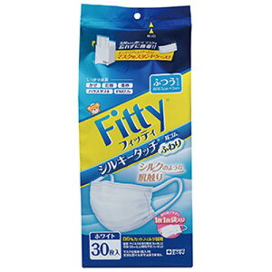フィッティ シルキータッチ耳ゴムふわり 30枚入(ふつうサイズ)【送料無料:沖縄・北海道を除く】
