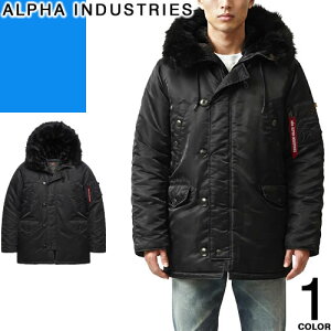 �A���t�@�C���_�X�g���[�Y Alpha Industries �W���P�b�g N-3B �����Y �t���C�g�W���P�b�g �~���^���[�W���P�b�g ���b�Y�R�[�g �����O �傫���T�C�Y �t�@�[ �i�C���� �u�����h �h�� �� �u���b�N N-3B