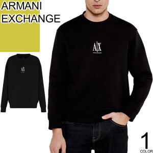 A}[j GNX`FW ARMANI EXCHANGE g[i[ XEFbg Y 2025NH~V S hJ N[lbN ێ uh 傫TCY   ubN SWEATSHIRT WITH EMBROIDERED LOGO XM000