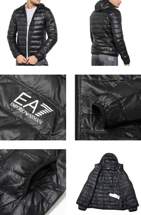 楽天市場】エンポリオ アルマーニ EMPORIO ARMANI EA7 ダウン ダウン 